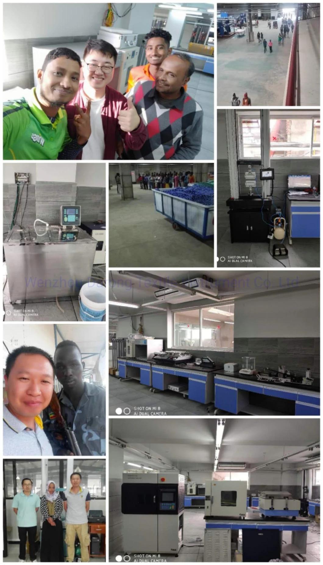 Motorzied Fabric Crockmeter Friction Tester Textile Wet Dry Color Rubbering Fastness Lab Testing Equipment