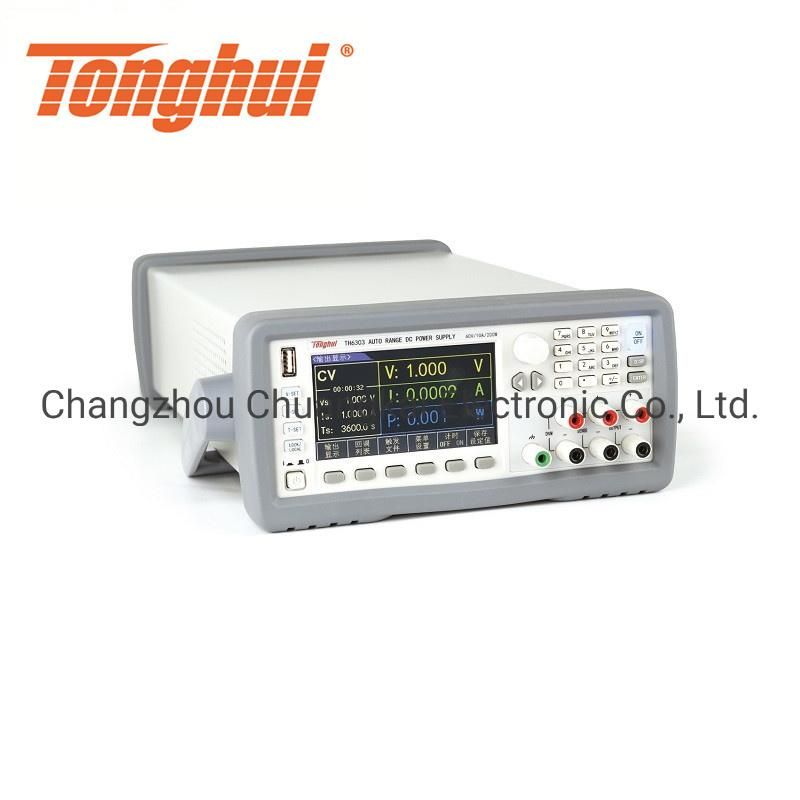 Th6314 Wide Range Linear Programmable High Power DC Power Supply