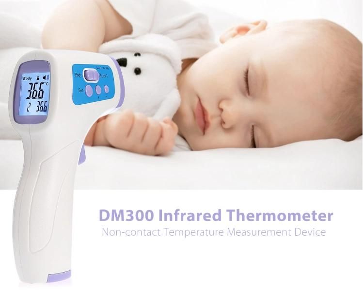 Healthy Medical Manufacturer Non Contact Digital Infrared Thermometer Baby Forehead Thermometers (GP-100)