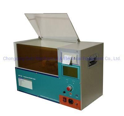 Gdyj Series Portable Transformer Insulation Oil Tester Bdv Analyzer
