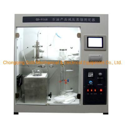Gd-9168 Industrial Petroleum Products Boiling Point Lab Vacuum Distillation Unit ASTM D1160