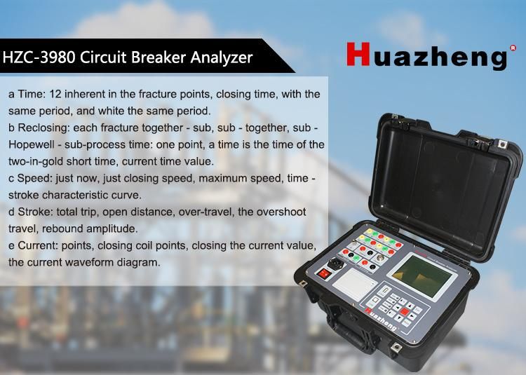 Circuit Breaker Measurement Analysis Instrument Hv Switch Dynamic Characteristics Tester