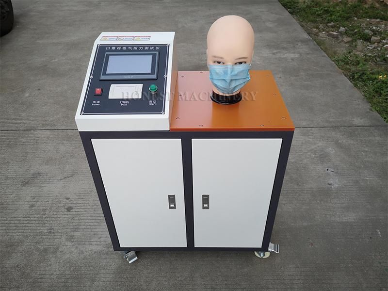 Mask Breathing Resistance Tester Machine