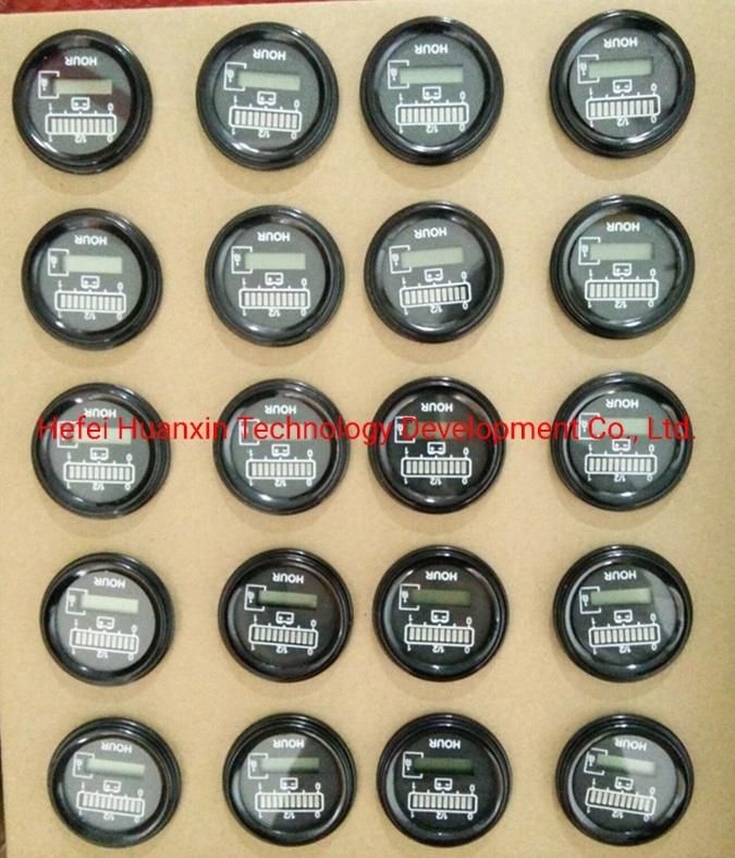 Battery Indicatiors Round Model 12V 24V 36V 48V 72V