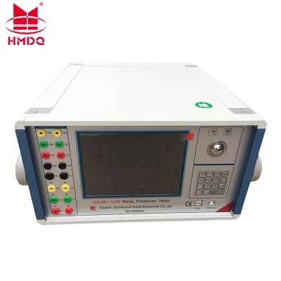 6 Phase Secondary Current Injection Tester Six Phase Microcomputer Protection Relay Test Equipment