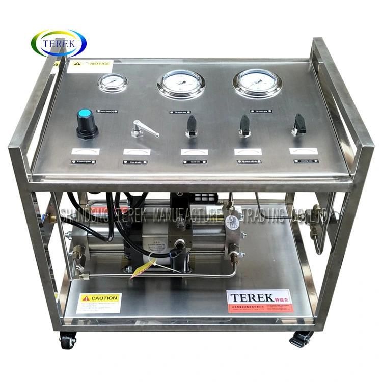 Terek Brand Pneumatic LPG Booster Pump Filling Bench