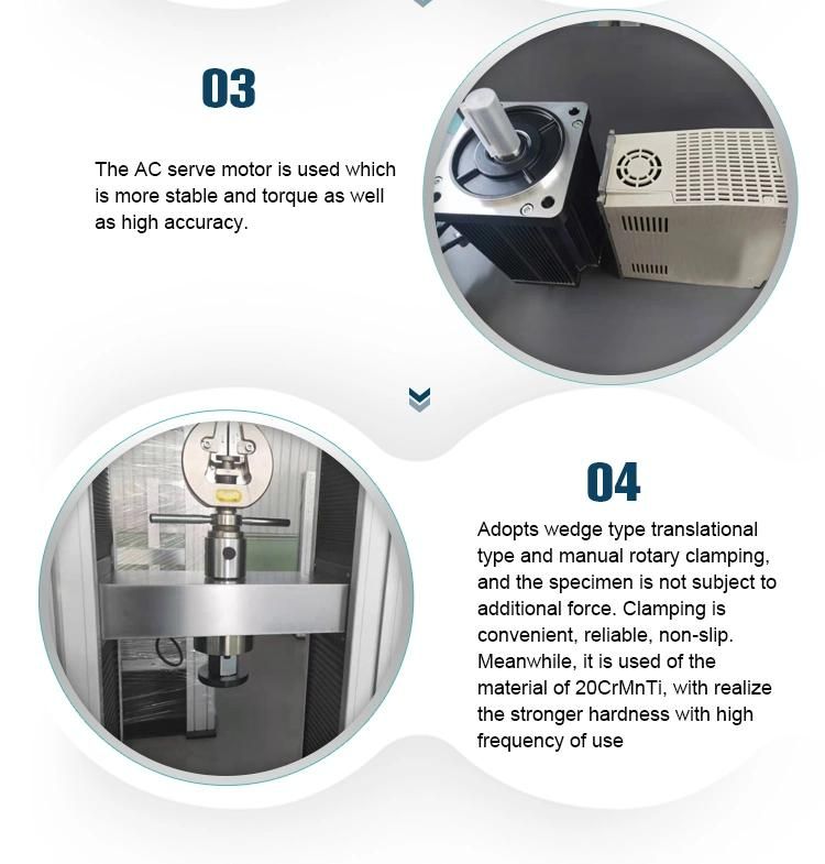 Electronic Wdw-50kn 500ton Universal Wire Winding Tension Material Testing Machine for Lab Price