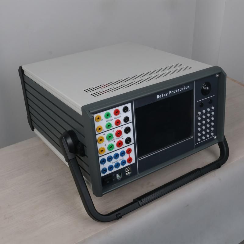 6-Phase Voltage and Current Relay Protection Microcomputer Tester