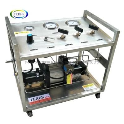 Terek Brand Single Action Gas Booster Pump for N2o Gas Cylinder Refilling
