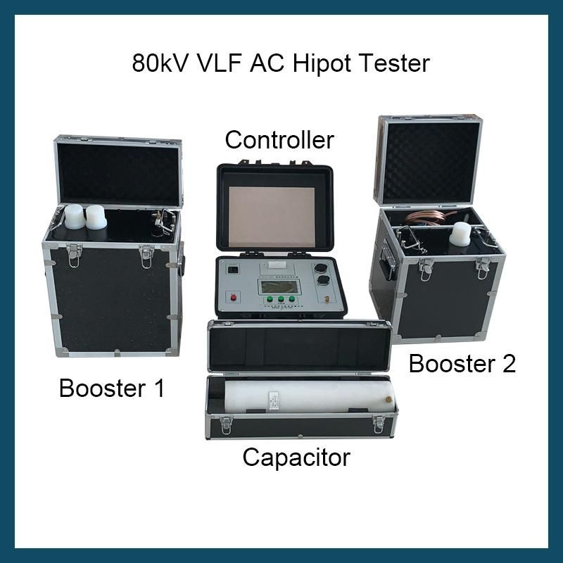 AC Cable Hipot Tester 50kv Vlf 0.1Hz, 0.05Hz, 0.02Hz High Voltage Test Kit