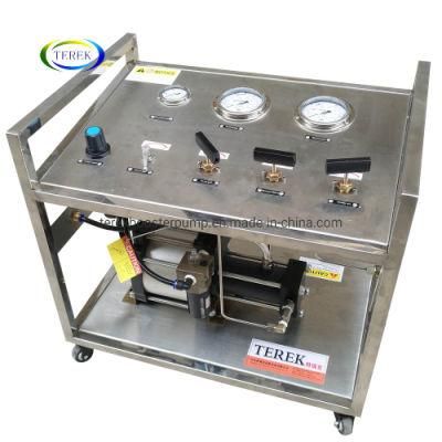 Terek Brand High Quality 300 Bar Output Double Stage Gas Booster Units for Charging Bottles