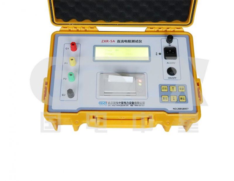 ZXR-5A DC Resistance Tester/China Factory High Quality Wholesale Transformer Winding DC Resistance Meter