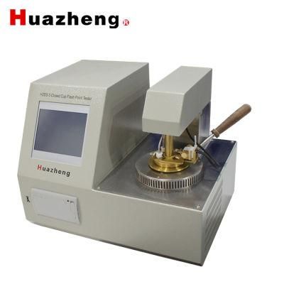 Hzbs-3 Closed Cup Transformer Oil Test Equipment Flash Point Apparatus