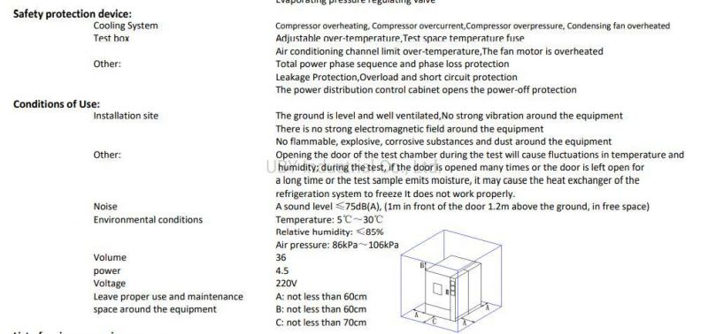 Temperature Humidity Test Chamber High Low Temperature Chamber Climate Testing Chamber