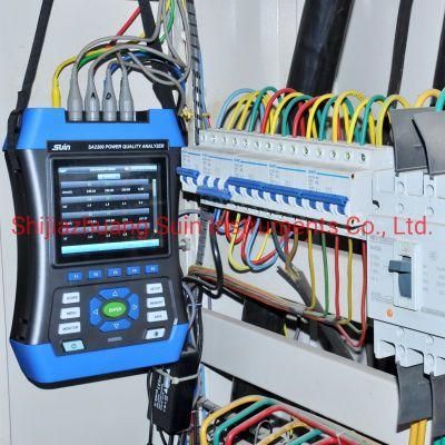 Suin SA2200 Portable Three-Phase Digital Power Quality Analyzer Complying to IEC61000-4-30 Class A