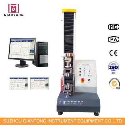 Automatic Single Column Tensile Strength Testing Machine