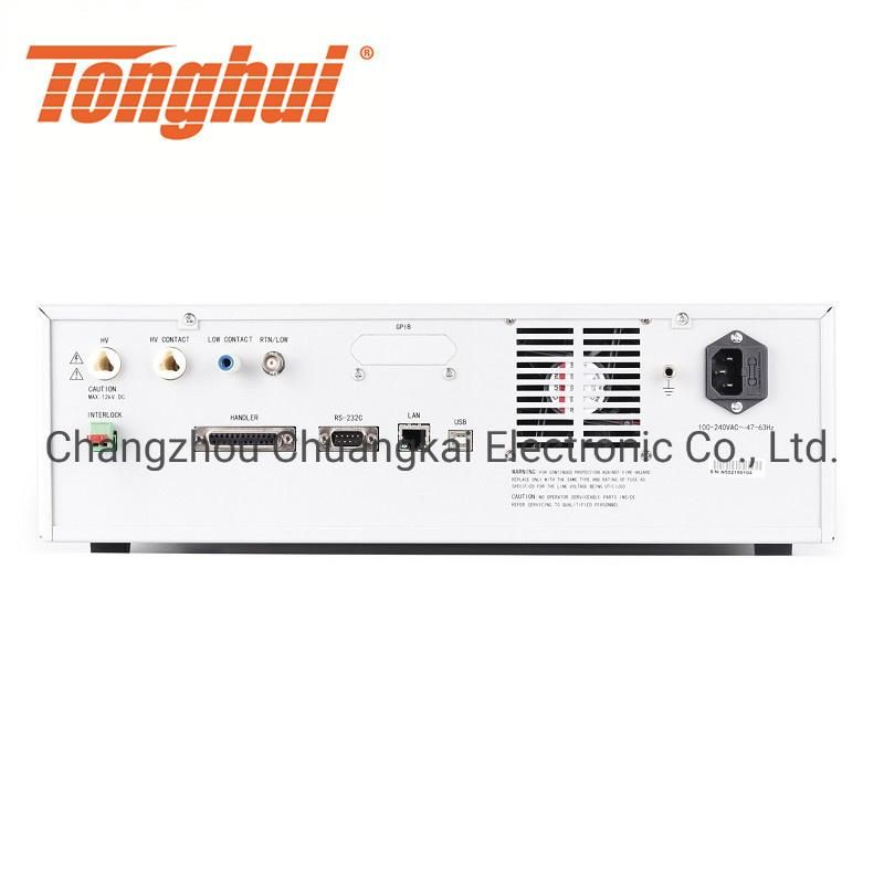 Tonghui Th9120d Hipot Tester DC 0.05-12.0kv DC/IR Test Mode