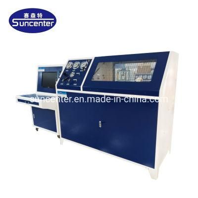 Suncenter 800bar Air-Driven Computer Control Hydraulic Hose Pressure Testing Machine