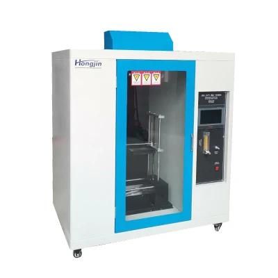 Hj-1 UL94 Horizontal Vertical Burning Combustion Testing Machine Flame Test Chamber Flammability Tester for Plastic