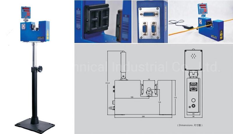 High Voltage Wire & Cable Laser Diameter Measurement Machine