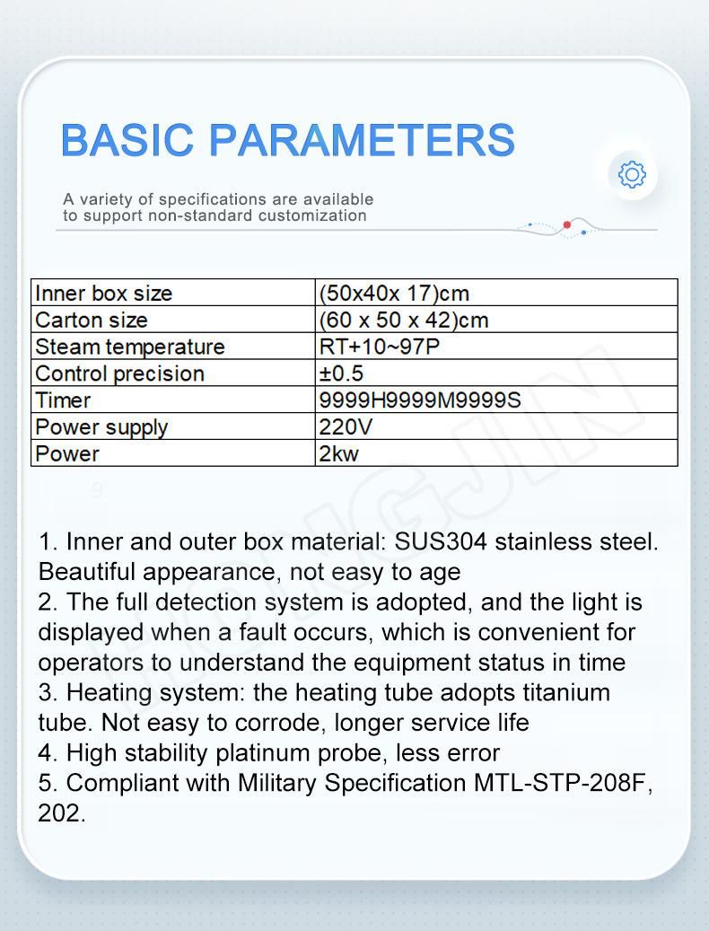 Thermal Steam Accelerated Aging Testing Chamber