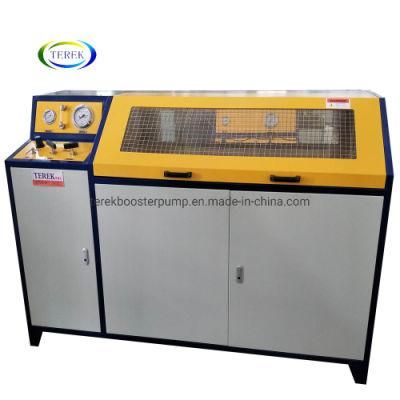 Terek Customized Pneumatic Booster Pump Test Bench for Pipes/ Hose/ Tube/ Brake Tube Pressure Test