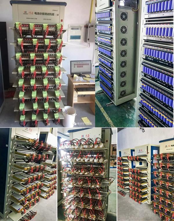 5V/10A 18650/26650/32650 Lithium Battery Cell Capacity Grading Charge Discharge Characteristic Online Test System