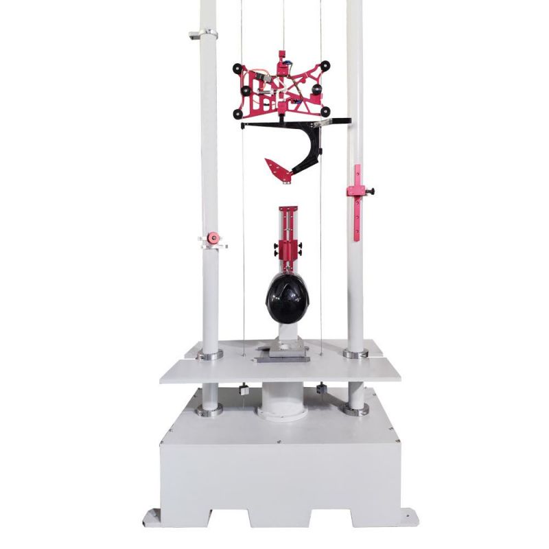 Helmet Drop Testing Equipment/ Sports Helmet Falling Testing Machine/Impact Testing Machine with ECE R22.05 En1078 Testing