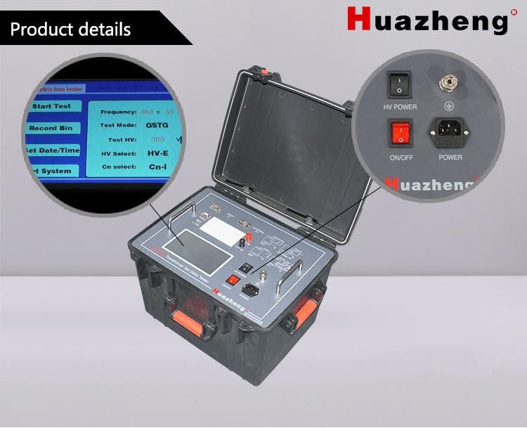 10kv Tan Delta Transformer Capacitance & Dissipation Factor Dielectric Loss Tester