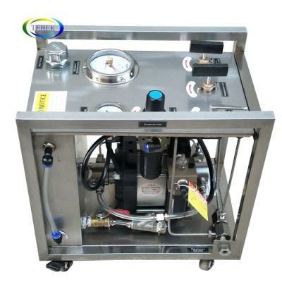 2022 Terek Pneumatic Liquid Booster Pump Hydraulic Test Equipment for High Pressure Hose Pipe