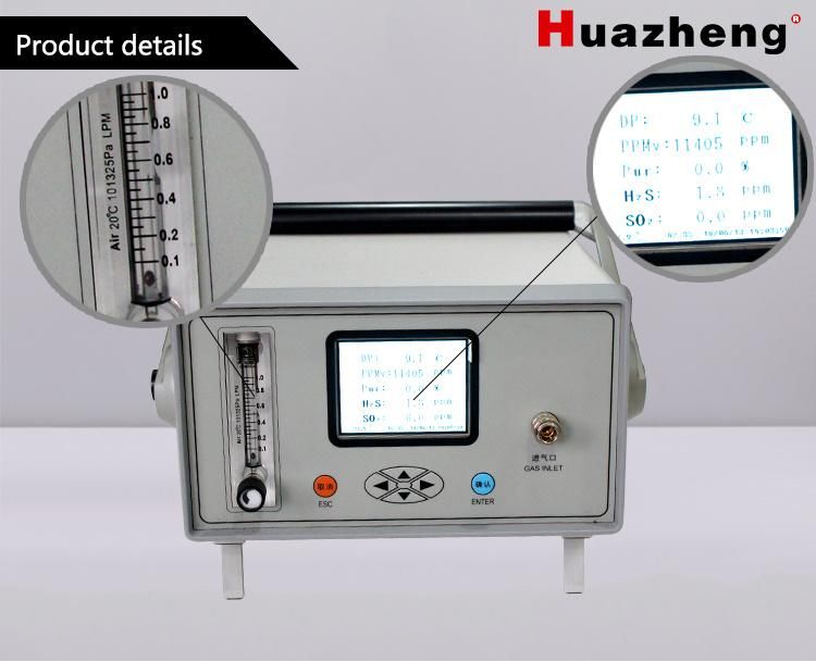 Sf6 Gas Multifunction Tester for Purity and Decomposition & Moisture Analyzing