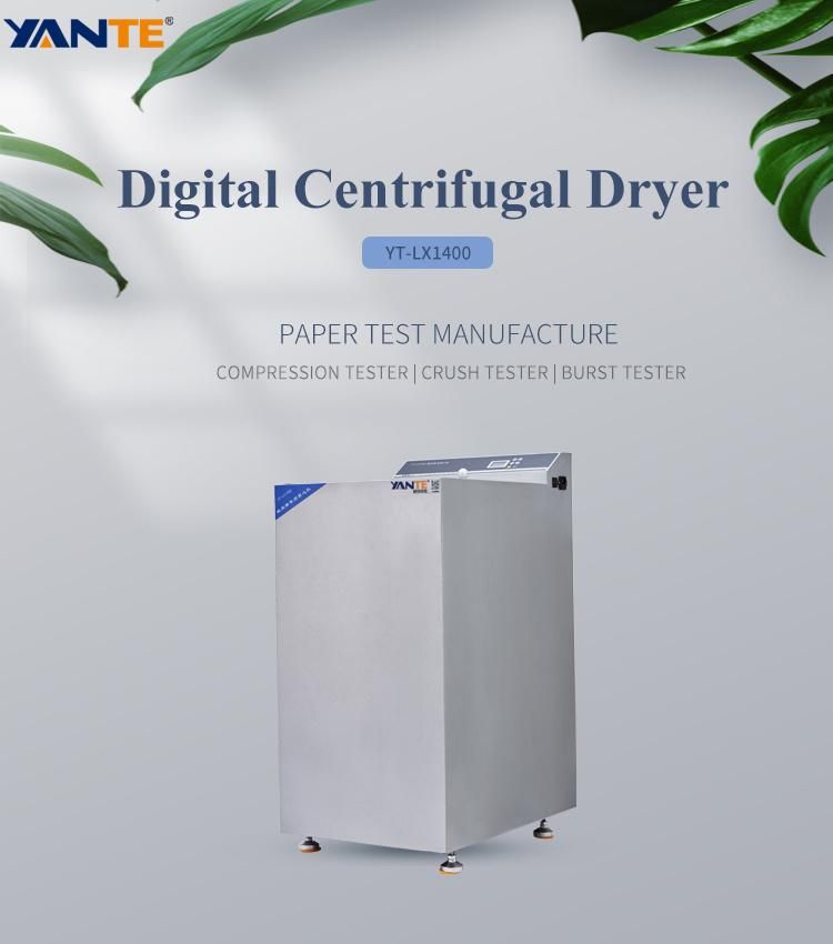 1400r Per Minute Digital Centrifugal Dryer for Diapers Test Machine