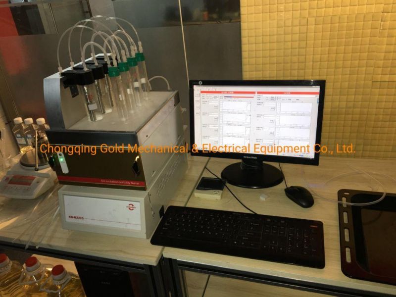Automatic Accelerated Method Bodiesel Fuel Oxidation Stability Tester En14112 En15751 En16568 ISO6886