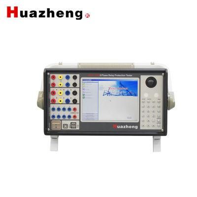 Hzjb-1200 Portable Electrical 6u 6I IEC61850 Protective Relay Test Equipment