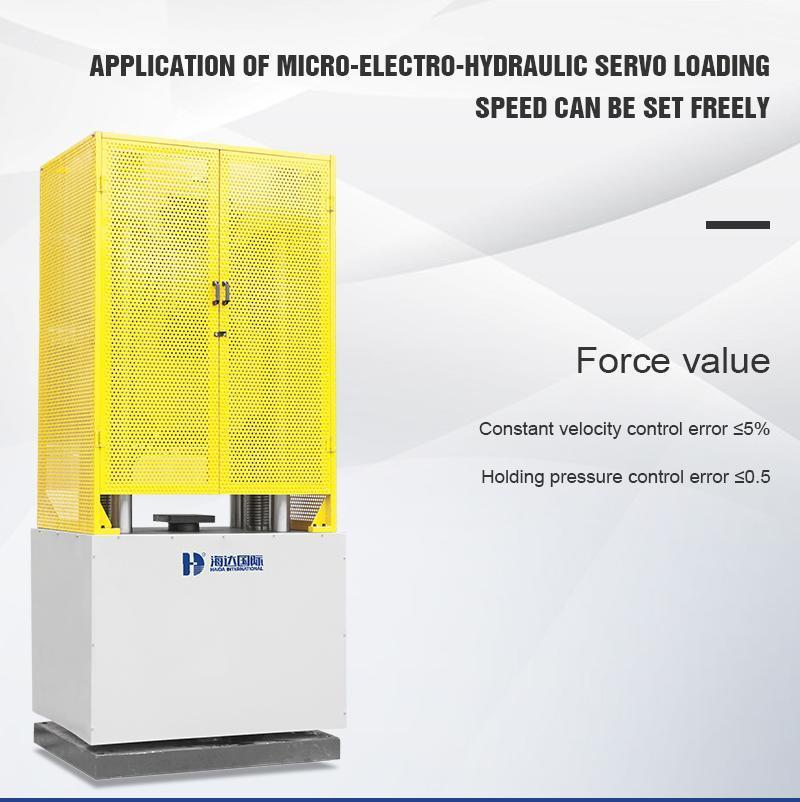 Computer Controlled Electro-Hydraulic Servo Universal Testing Machine