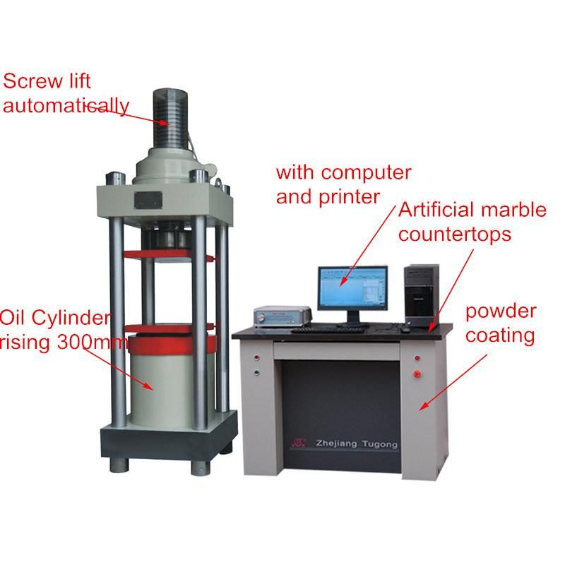 3000kn Compressive Strength Testing Machine