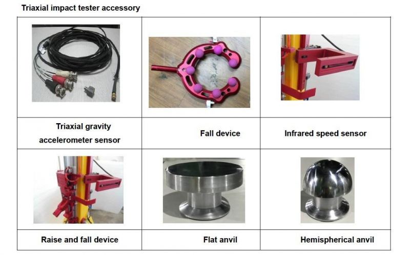 1078 Test Bike Helmet Impact Shock Absorption Capacity Helmet Testing Machine