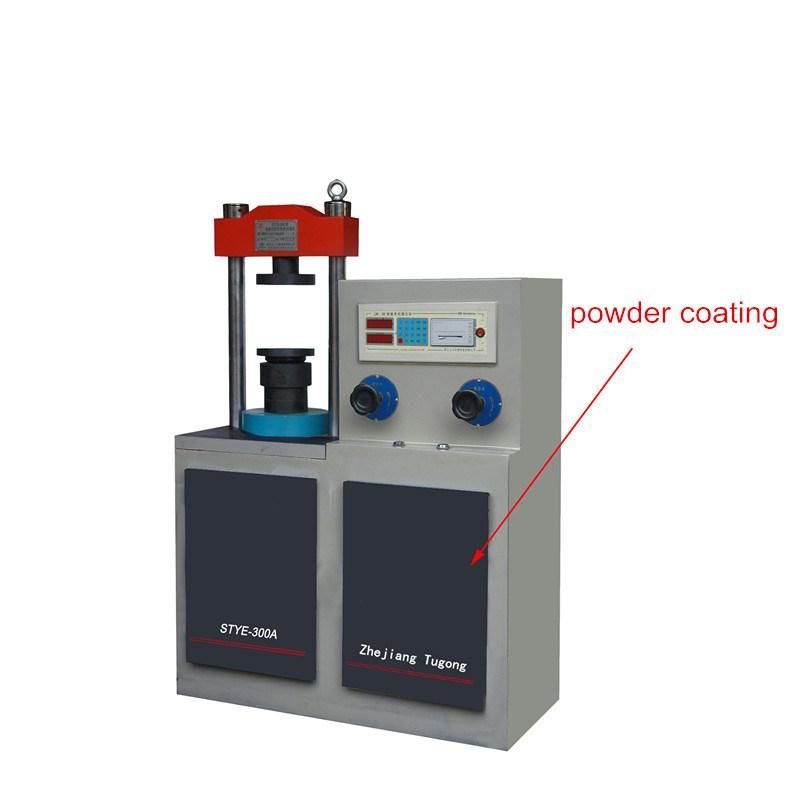 Electro-Hydraulic Flexural and Compression Testing Machine