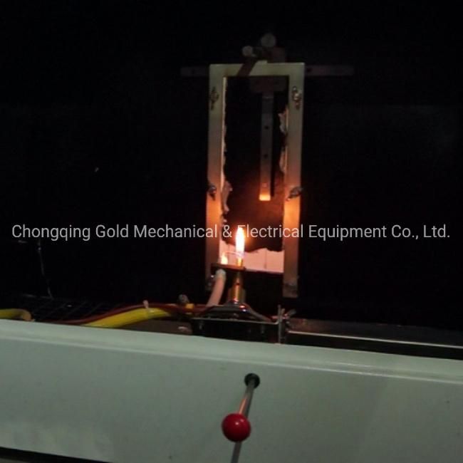 En ISO 11925-2 Ignitability Tester for Building Materials Single-Flame Source Test