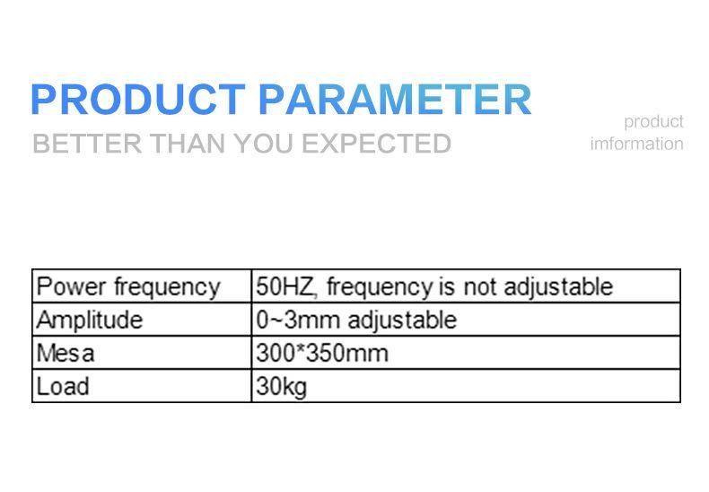 Single Vertical Fixed Frequency Vibration Test Machine