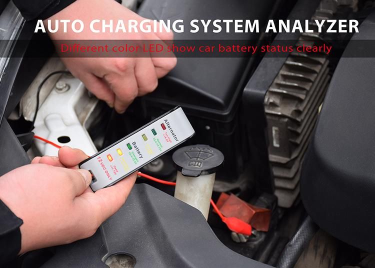 Auto 12 Volt Battery Voltage Tester Charging System Analyzer Monitor