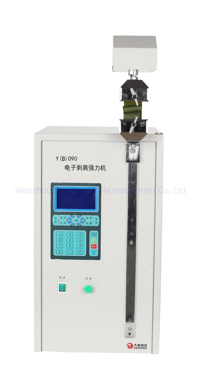 Fabric Adhesive Fabric Bonding Interlining Electronic Peel Strength Testing Machine