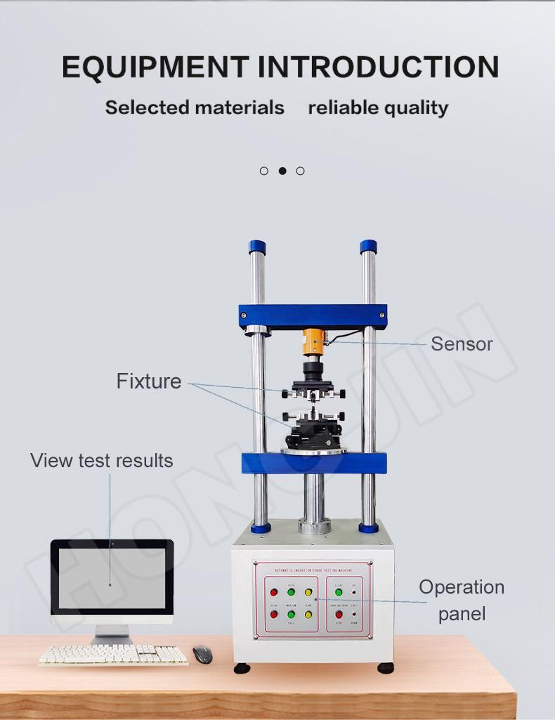 Hj-3 Unplug Test Equipment Fully Automatic Power Plug Testing Machine Insertion Pull Force Tester