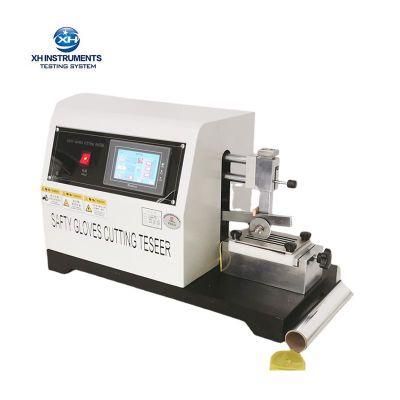 En 388 Leather Gloves Cutting Resistant Test Machine, Safety Glove Cut Resistance Tester, Blade Cut Resistance Tester