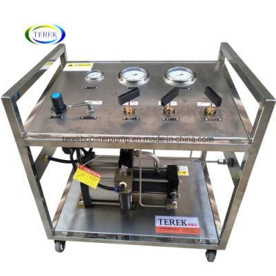 Terek Brand Best Price Stainless Steel High Pressure Air Driven Nitrogen Gas Testing Pump System