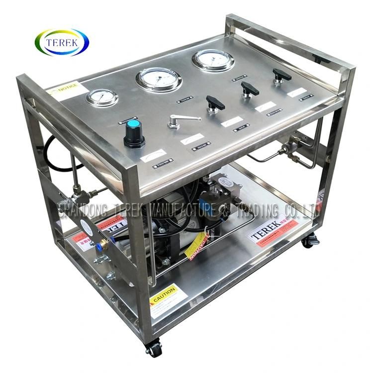 Terek Brand Pneumatic LPG Booster Pump Filling Bench