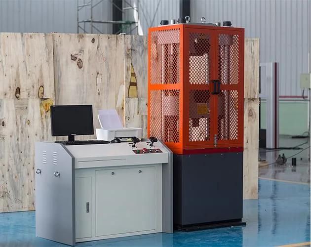 Waw-600d Computer Control Electro-Hydraulic Servo Universal Testing Machine (UTM)