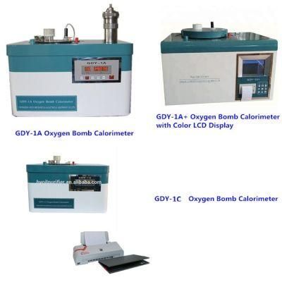 Gdy-1A+ Semi-Auto Oxygen Bomb Calorimeter / Digital Coal Oxygen Bomb Calorimeter