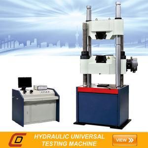 Waw-600c Hydraulic Universal Testing Machine with Worm Gears