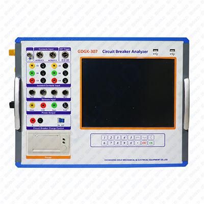 Digital Type Electric Hv Gis Circuit Breaker Mechanical Properties Tester Switch Analyzer